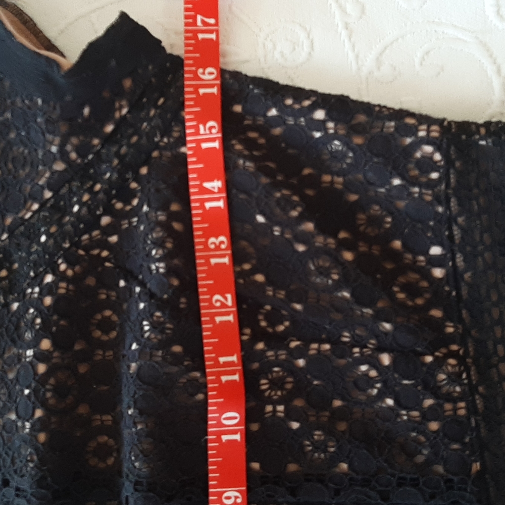 Max & Cleo Chloe Little Black Lace Dress - Picture 4 of 13